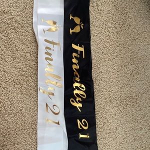 Birthday Sashes